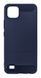 Защитный чехол Slim TPU для Realme C11 2021 / С20 Синий
