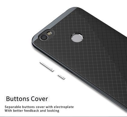Ударопрочный чохол iPaky TPU+PC для Xiaomi Redmi Note 5A / Note 5A Prime Чорний / Золотий