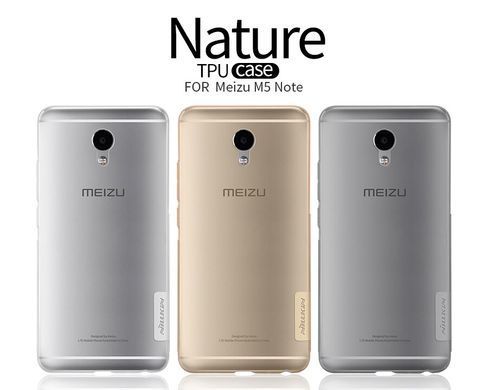 TPU чохол Nillkin Nature для Meizu M5 Note Сірий