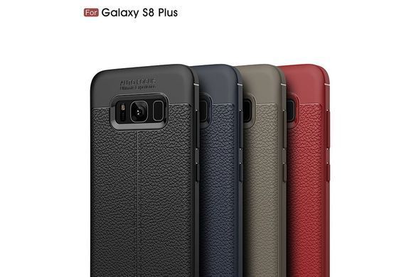 Захисний чохол Leather для Samsung G955F Galaxy S8 Plus Синій