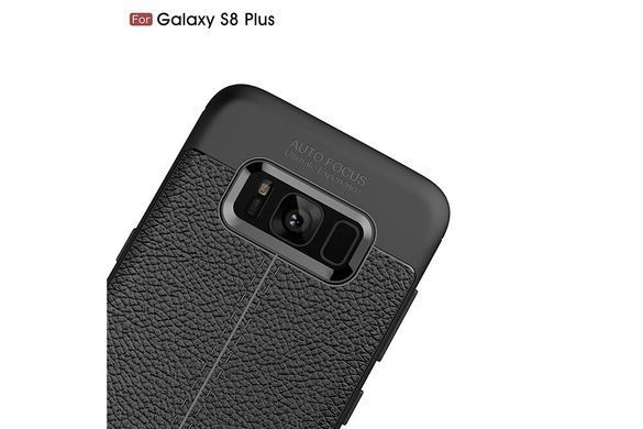 Захисний чохол Leather для Samsung G955F Galaxy S8 Plus Синій
