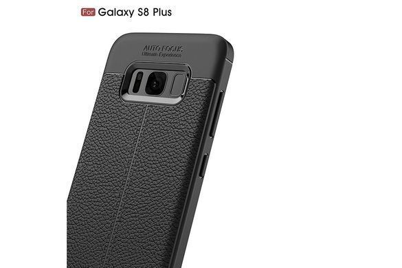Захисний чохол Leather для Samsung G955F Galaxy S8 Plus Синій