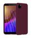 Защитный чехол Liquid Case Full Cover для Huawei Y5p Малиновый
