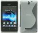 Чохол TPU S-line для Sony Xperia E Dual Прозорий