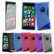 Чехол TPU S-line для Nokia Lumia 830 Черный