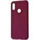 Защитный чехол Liquid Case Full Cover для Xiaomi Redmi Note 5 Pro Малиновый