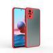 Защитный чехол Сolor Buttons для Xiaomi Redmi Note 10 / Redmi Note 10S / Poco M5s Красный