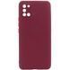 Захисний чохол Liquid Case Full Camera для Samsung A315F Galaxy A31 Бордовий