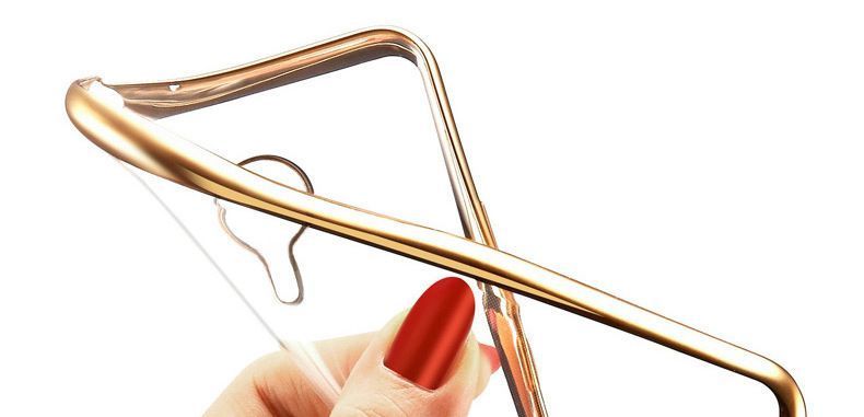 TPU чехол Electro-plating для Meizu MX6 Золотистый