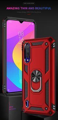 Защитный чехол Kvadrat Ring для Xiaomi Mi CC9 / Xiaomi Mi9 Lite Черный