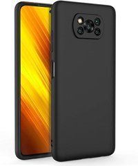 Чохол TPU Matte Full Camera для Xiaomi Poco X3 / X3 NFC / X3 Pro Чорний
