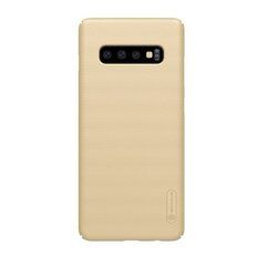 Защитный чехол Nillkin Frosted Shield для Samsung G973F Galaxy S10 Золотистый