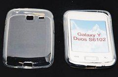 Чохол TPU Ordinary для Samsung S6102 Galaxy Y Duos Білий