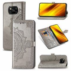 Чохол-книжка Art Book для Xiaomi Poco X3 / X3 NFC / X3 Pro Сірий