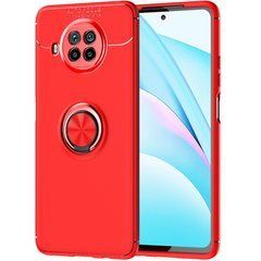 Защитный чехол Color Ring для Xiaomi Mi 10T Lite / Redmi Note 9 Pro 5G Красный