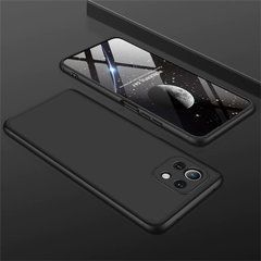 Защитный чехол GKK Full 360 для Xiaomi Mi 11 Lite / Mi 11 Lite 5G / 11 Lite 5G NE Черный