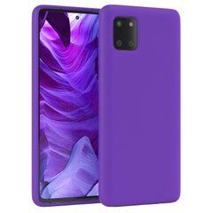 Защитный чехол Liquid Case Full Cover для Samsung N770F Galaxy Note 10 Lite Фиолетовый