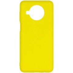 Защитный чехол Liquid Case Full Cover для Xiaomi Mi 10T Lite / Redmi Note 9 Pro 5G Желтый