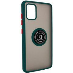 Защитный чехол Ring Buttons для Samsung A515F Galaxy A51 2020 Зеленый