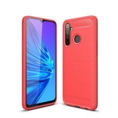 Защитный чехол Slim TPU для Realme 5 Pro Красный