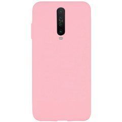 Защитный чехол TPU Matte для Xiaomi Redmi K30 / Poco X2 Розовый
