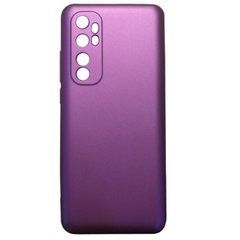 Защитный чехол X-level Guardian для Xiaomi Mi Note 10 Lite Бордовый