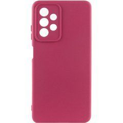 Захисний чохол Lakshmi Case Full Camera для Samsung Galaxy A23 4G Бордовий