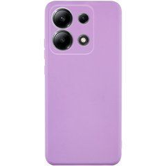 Захисний TPU чохол Softon Full Camera для Xiaomi Redmi Note 13 Pro 4G / Poco M6 Pro 4G Бузковий