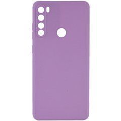 Защитный TPU чехол Softon Full Camera для Xiaomi Redmi Note 8 / Note 8 2021 Сиреневый