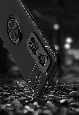 Защитный чехол Color Ring для Xiaomi Mi 10T / Mi 10T Pro Черный