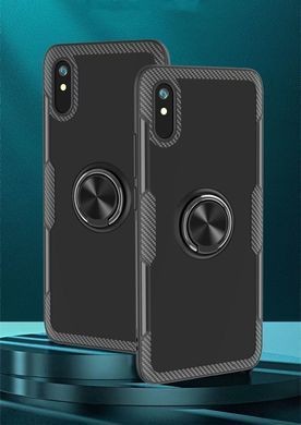 Защитный чехол Crystal Ring для Xiaomi Redmi 9A Синий