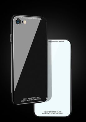 Захисний чохол Glass для iPhone 7 / iPhone 8 / SE 2020 (4.7") Чорний