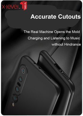Защитный чехол X-level Guardian для Xiaomi Mi 10 Pro Черный