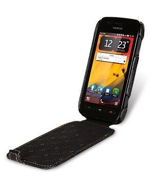 Чехол-флип Melkco Jacka для Nokia 603 Черный