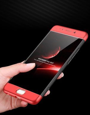 Захисний чохол GKK Full 360 для Meizu M6 Note Червоний
