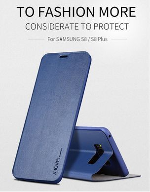 Чохол-книжка X-level FIB Color для Samsung G955F Galaxy S8 Plus Золотий
