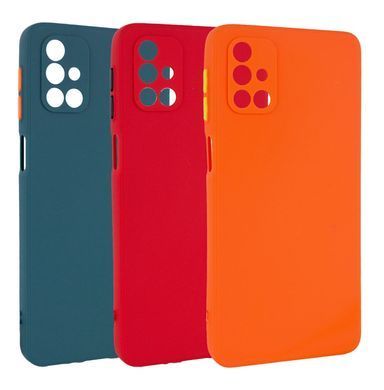 Захисний чохол TPU Livfully для Samsung M515F Galaxy M51 Помаранчевий