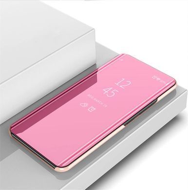 Чехол-книжка Clear View Mirror для Xiaomi Mi Note 10 / Mi Note 10 Pro / Mi CC9 Pro Розовый