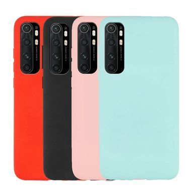 Защитный чехол TPU Matte для Xiaomi Mi Note 10 Lite Красный
