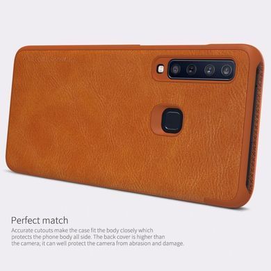 Чехол-книжка Nillkin Qin для Samsung A920 Galaxy A9 2018 Коричневый