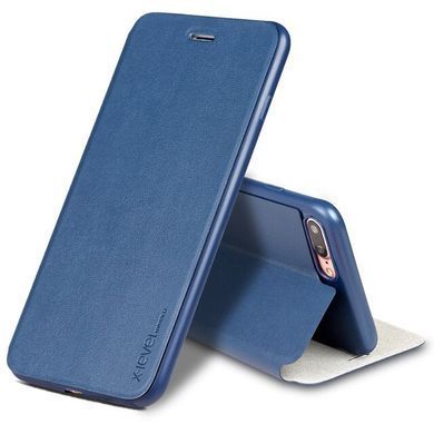 Чохол-книжка X-level FIB Color для iPhone 7 Plus / iPhone 8 plus (5.5") Синій