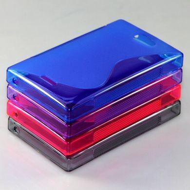 Чехол TPU S-line для Nokia Asha 502 Dual Sim Белый