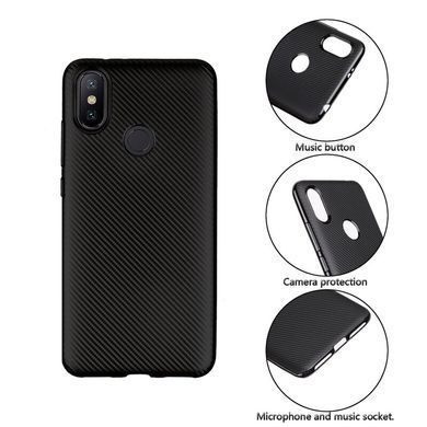 Захисний чохол Carbon TPU для Xiaomi Redmi S2 Чорний