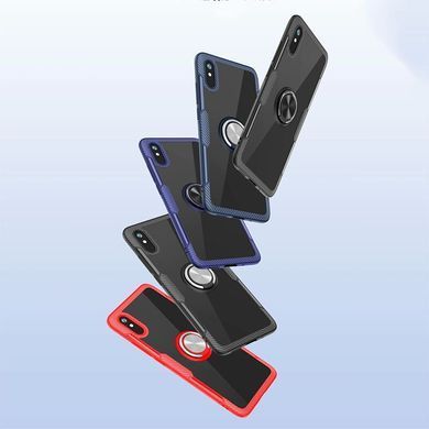Защитный чехол Crystal Ring для Xiaomi Redmi 9A Синий