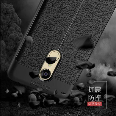Захисний чохол Leather для Xiaomi Redmi 5 Plus Червоний