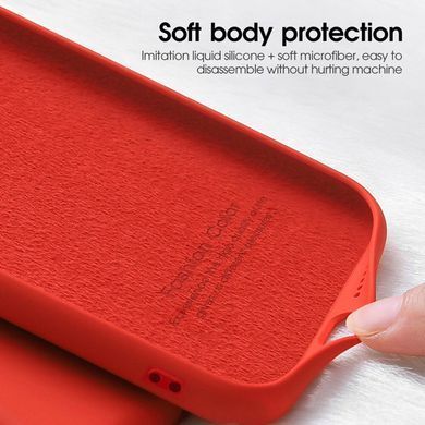 Защитный чехол Liquid Case Full Cover для Xiaomi Redmi Note 8 / Note 8 2021 Красный