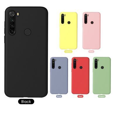 Защитный чехол Liquid Case Full Cover для Xiaomi Redmi Note 8 / Note 8 2021 Бежевый