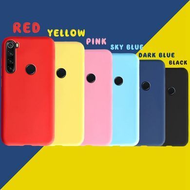 Защитный чехол Liquid Case Full Cover для Xiaomi Redmi Note 8 / Note 8 2021 Бежевый