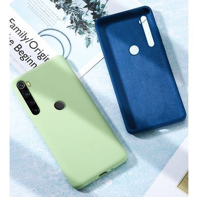 Защитный чехол Liquid Case Full Cover для Xiaomi Redmi Note 8 / Note 8 2021 Бежевый