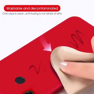 Защитный чехол Liquid Case Full Cover для Xiaomi Redmi Note 8 / Note 8 2021 Красный